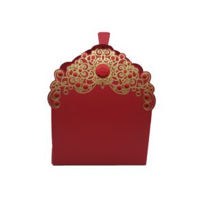 Red & Gold Party Favour Box