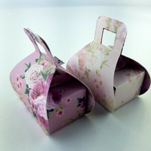 Vintage Pink Floral – Printed Handbag Floral Favour