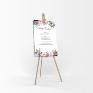 Purple Pink Rose - A1 Bridal Contract