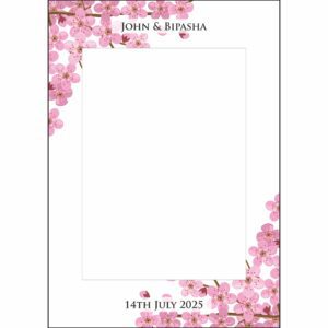 Cherry Blossom – A1 Personalised Selfie Board