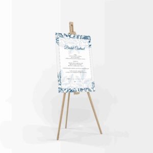 Blue Floral – A1 Bridal Contract
