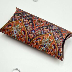 Damask Pattern - Printed Pillow Favour Box