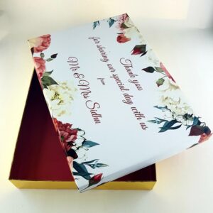 Light Floral Personalised Gift Box