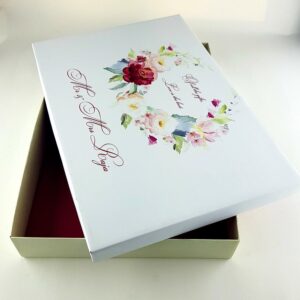 Watercolour Floral Personalised Gift Box